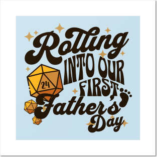First Father's Day Dungeons & Dragons Dad Posters and Art